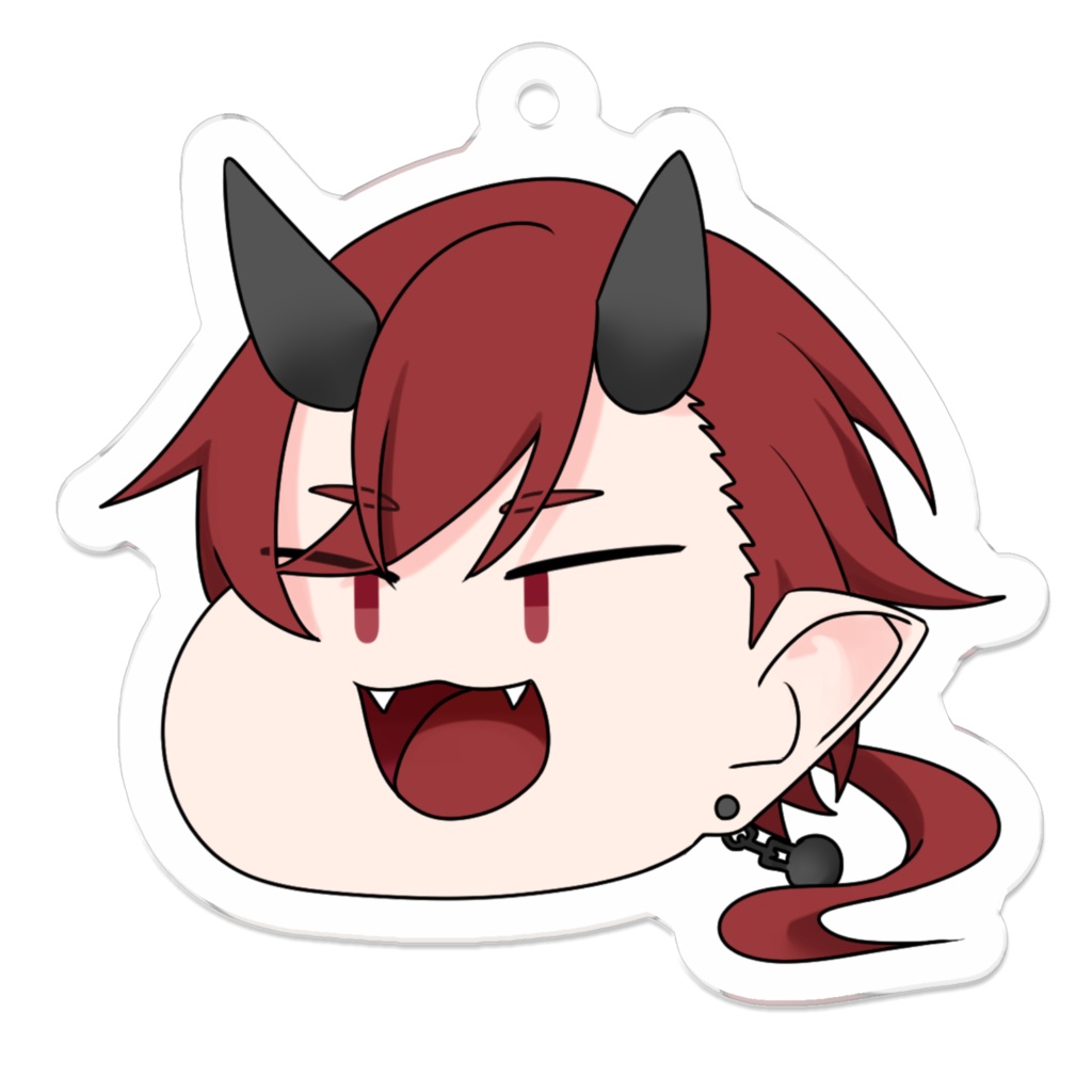 夜乃家 饅頭アクリルキーホルダー