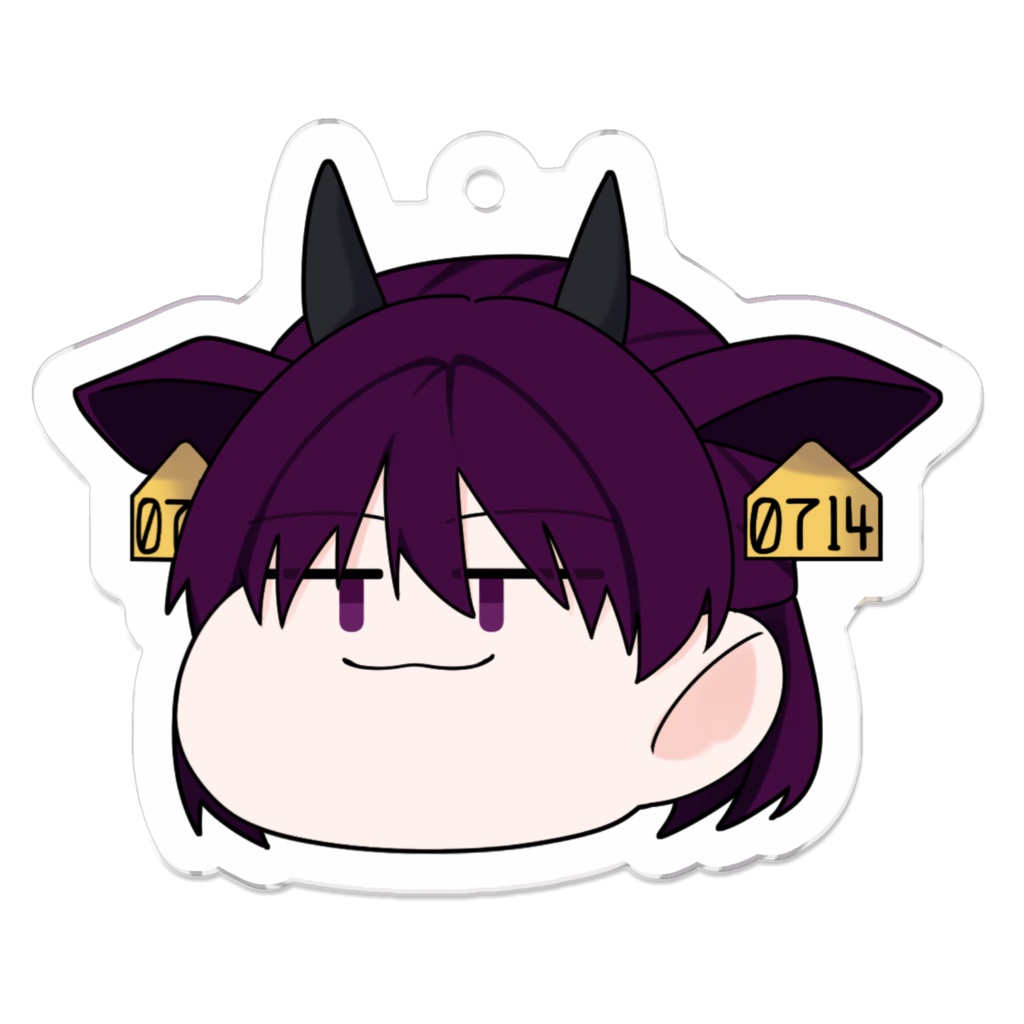 夜乃家 饅頭アクリルキーホルダー