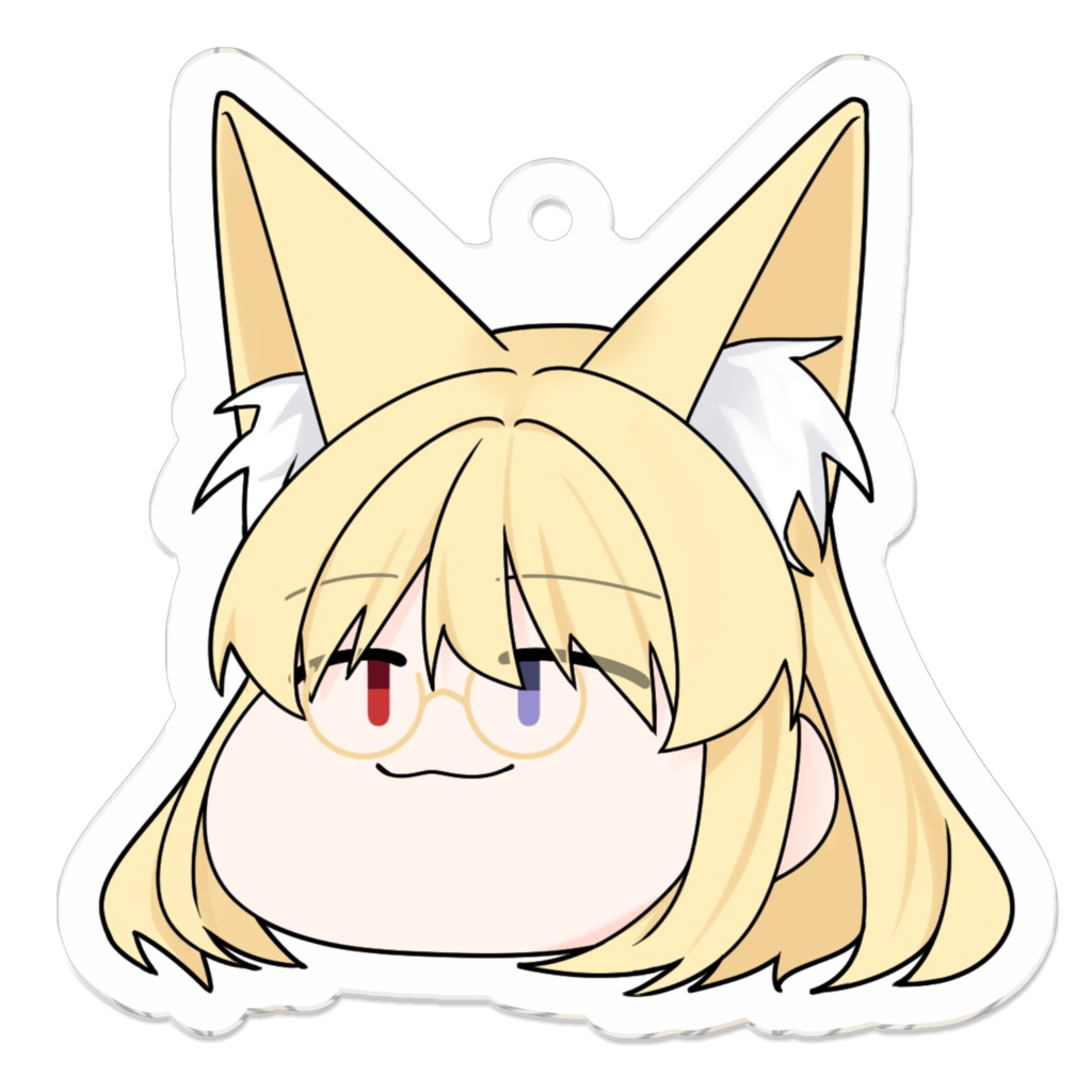 夜乃家 饅頭アクリルキーホルダー