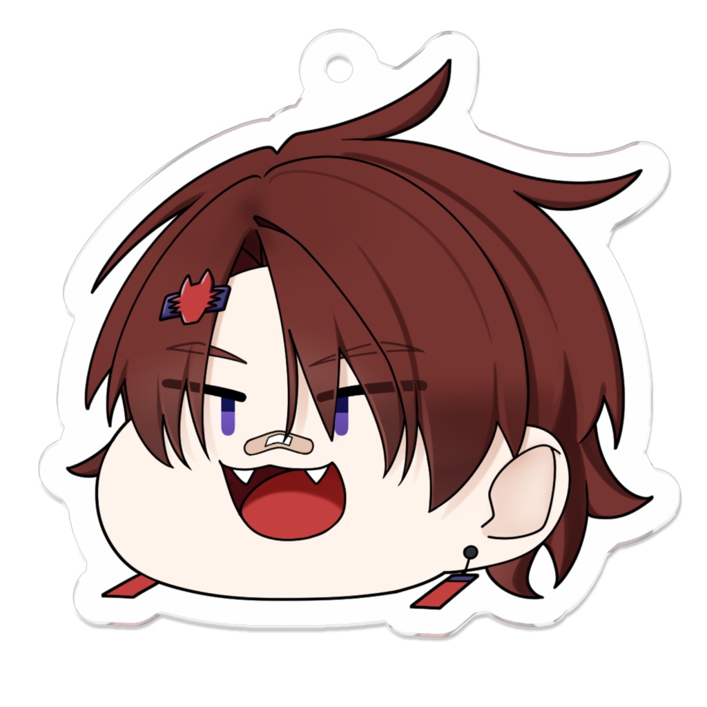 夜乃家 饅頭アクリルキーホルダー