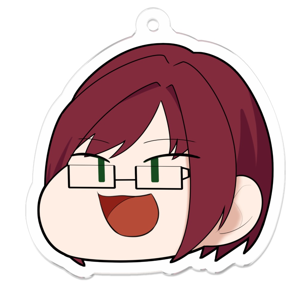 夜乃家 饅頭アクリルキーホルダー