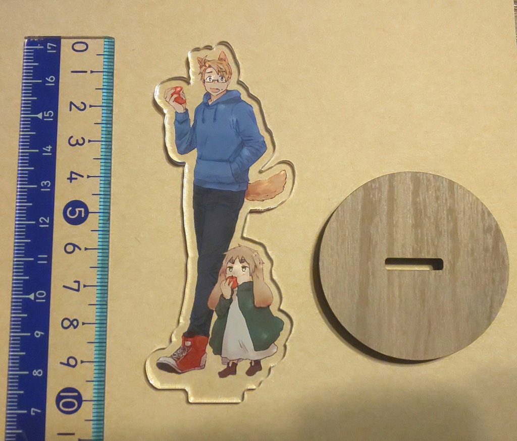 しっぽめりとうさりす ミニアクスタ