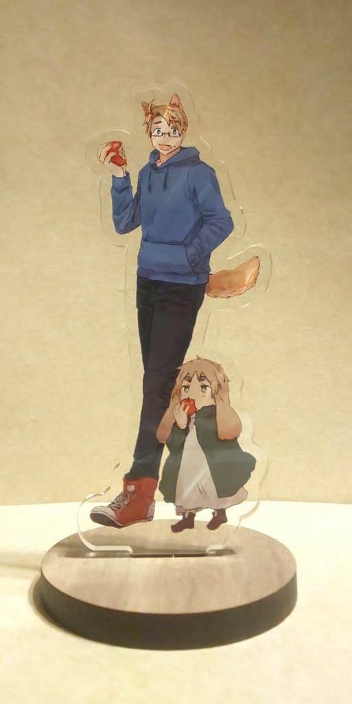 しっぽめりとうさりす　ミニアクスタ