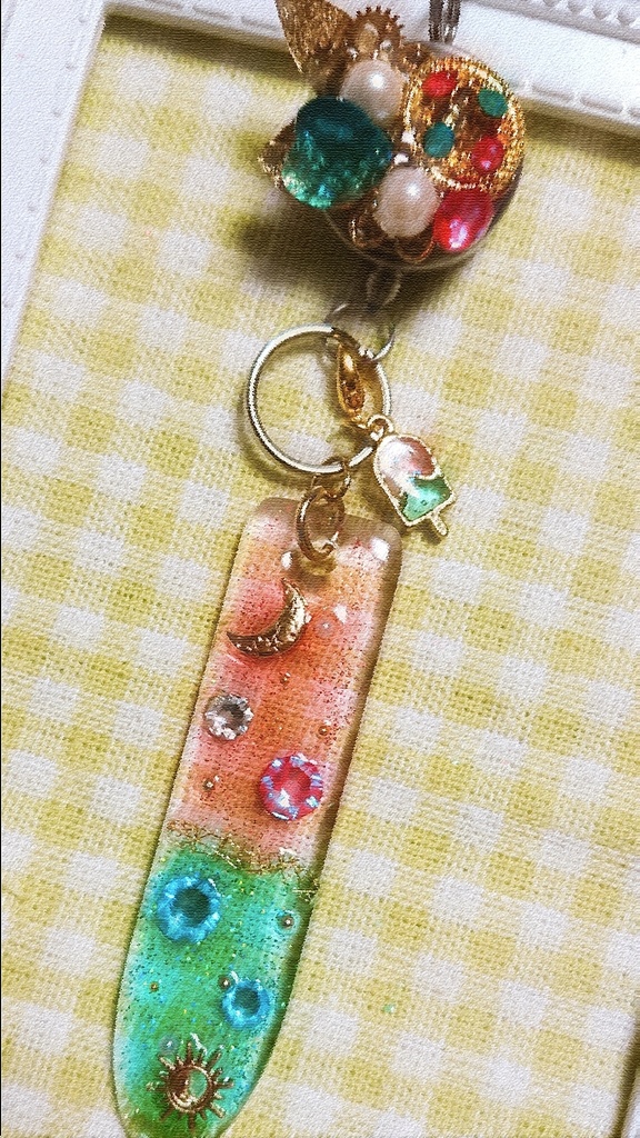 轟出イメージプレートキーホルダー
