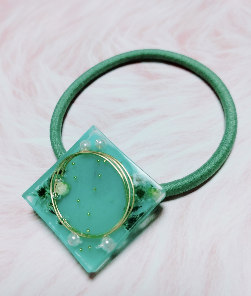 モチーフ髪留め