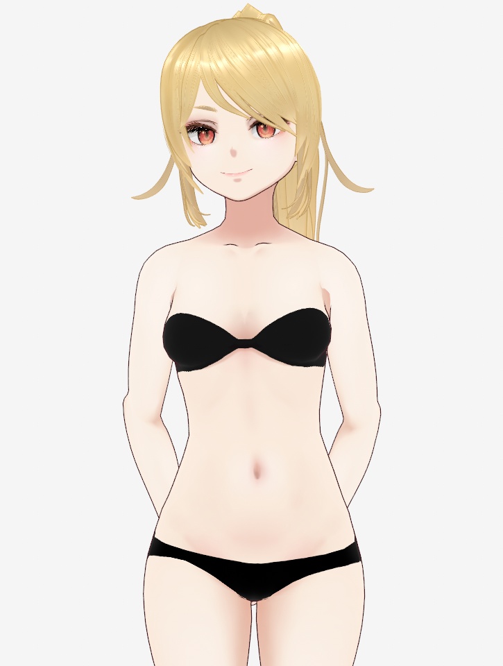 【#VRoid】テクスチャ追加!尻影+腹影+胸影