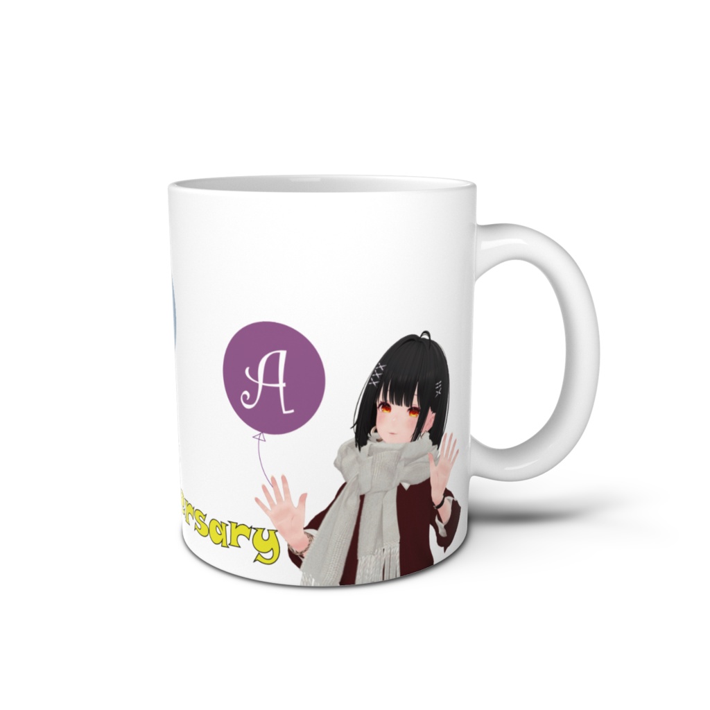 奏月とあ🌙🎷7周年記念🎉マグカップ