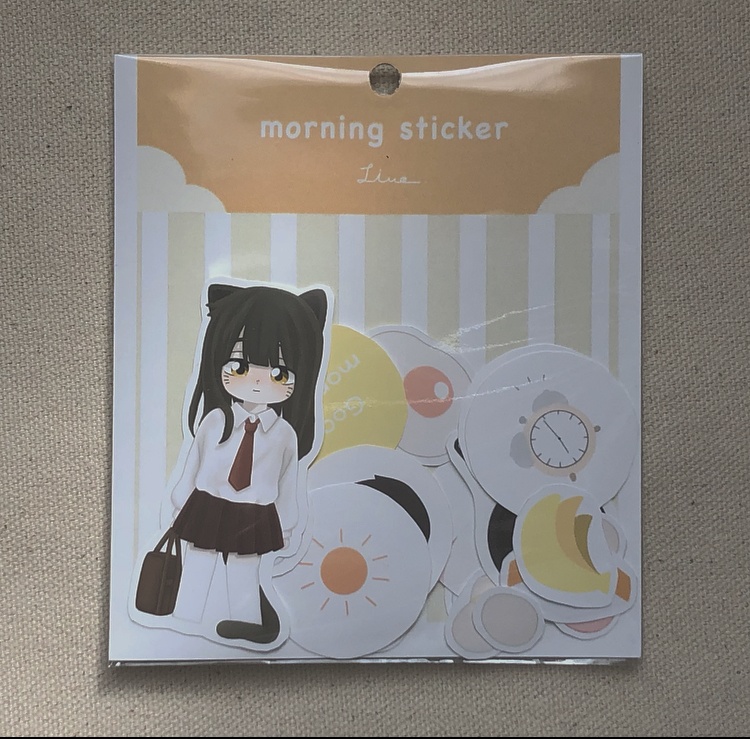 morning sticker  ステッカーセット