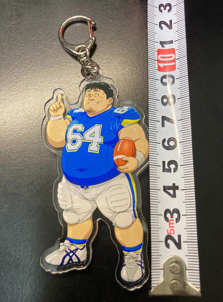 「いつでもいっしょ緑茶さん」アクリルキーホルダー(10cmサイズ)