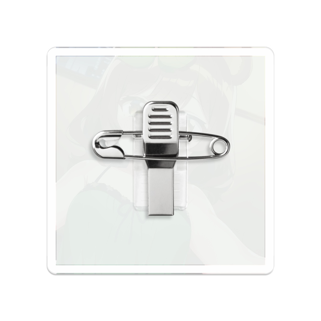 本多ぽこ アクリルバッジ🍃🍡