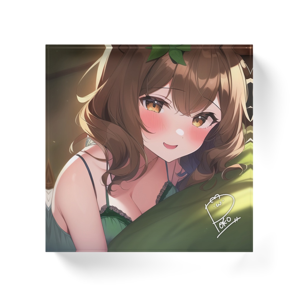 本多ぽこ アクリルブロック🍃🍡