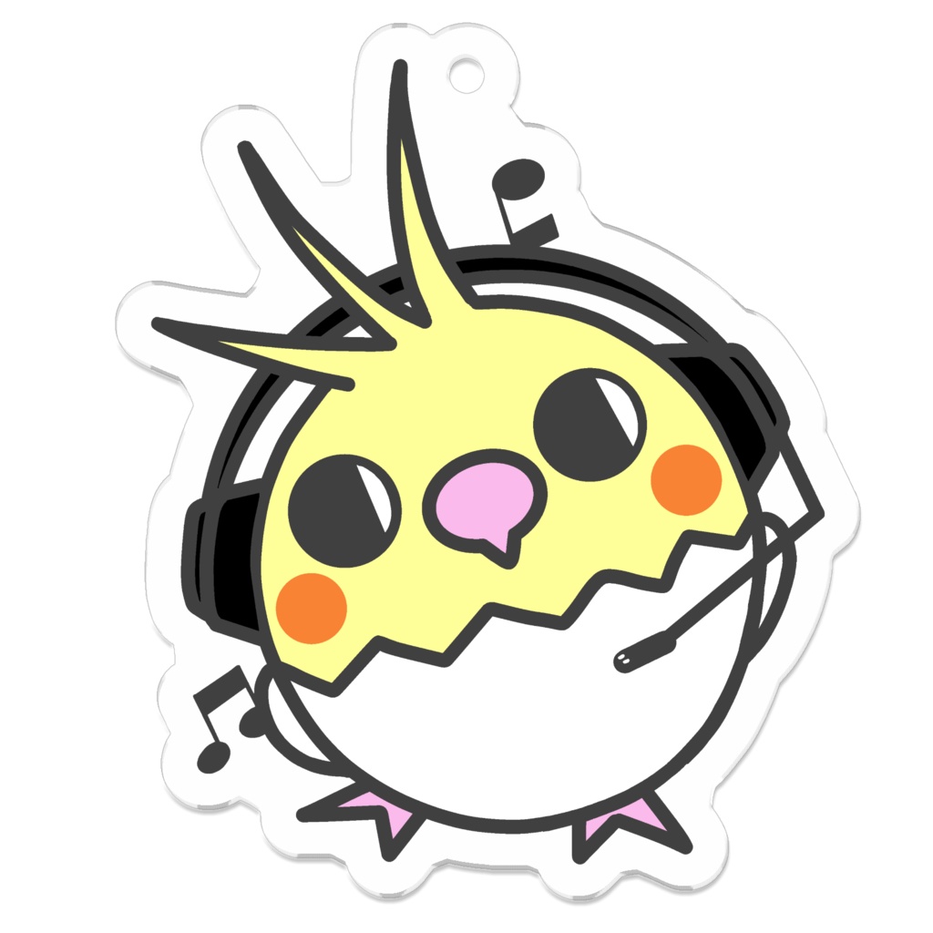 Kishiroアクリルキー(黄)