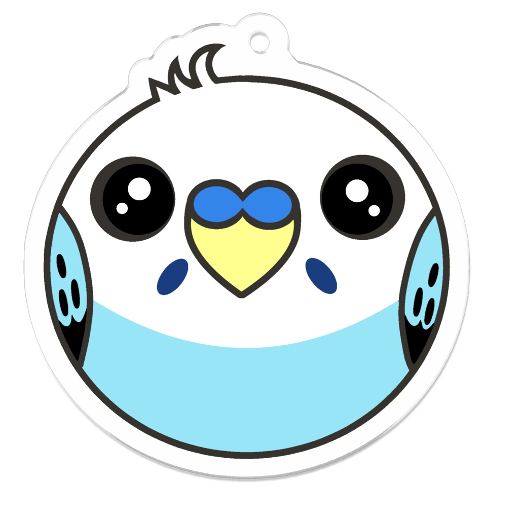 セキセインコアクリルキー(オパーリン)