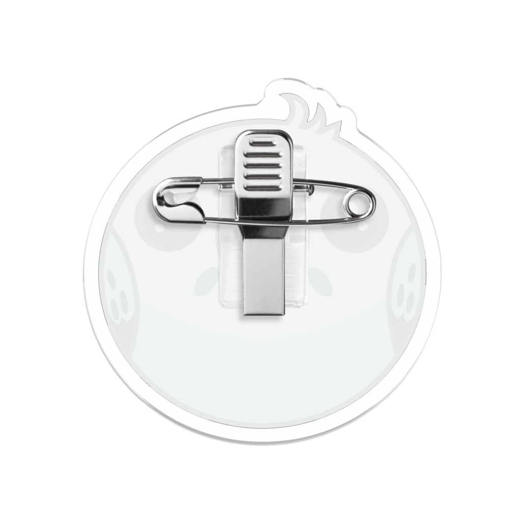 セキセインコアクリルバッチ(オパーリン)