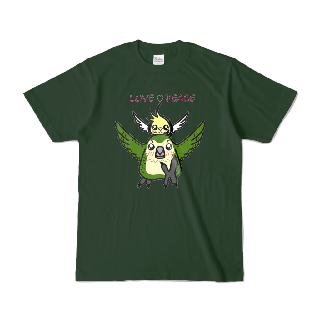 Kakapo &Kishiro Tシャツ（Dark green）