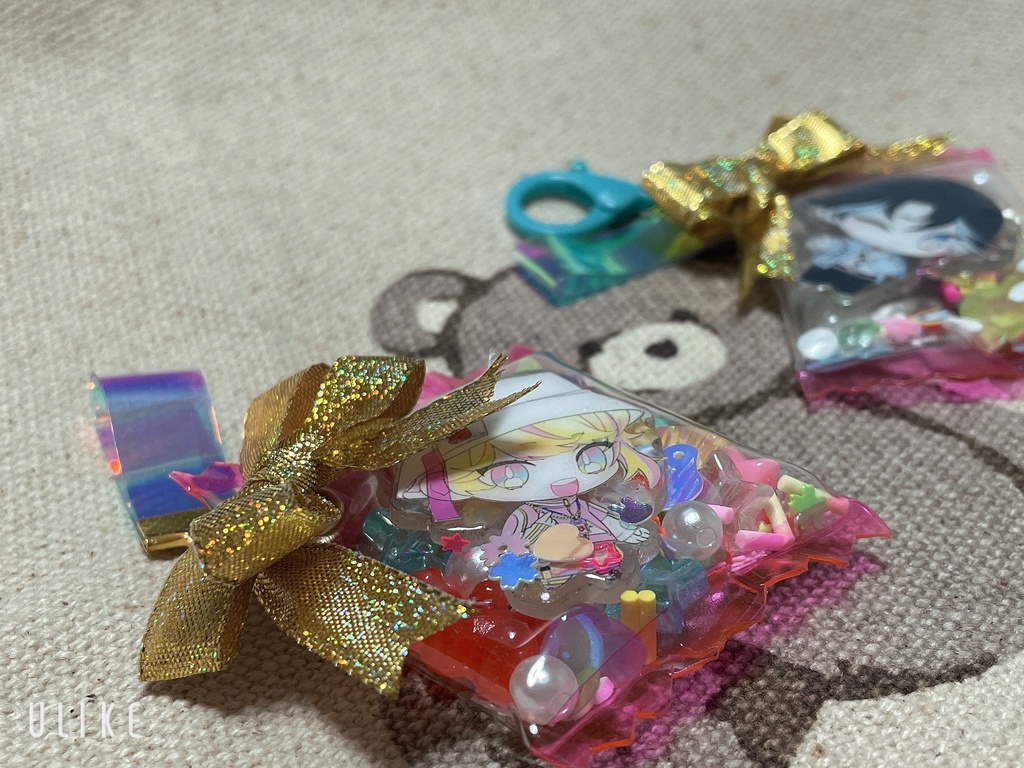 VISTYしゃかしゃかキャンディバッグキーホルダー