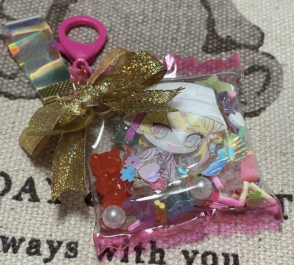 VISTYしゃかしゃかキャンディバッグキーホルダー