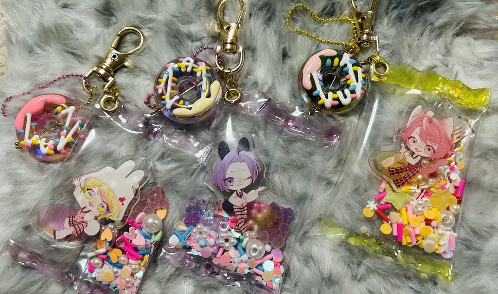 しゃかしゃかキーホルダー