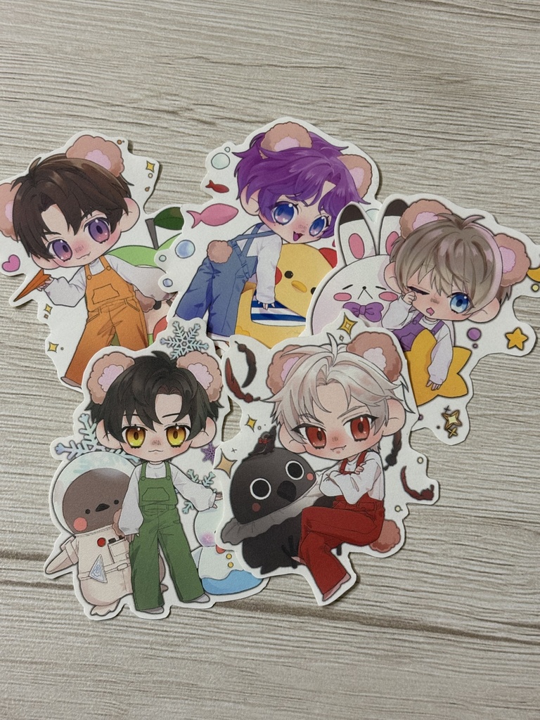 くまちゃんステッカー