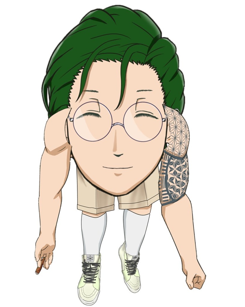 クソキモ怪人横向き切り抜きガチャガチャ版