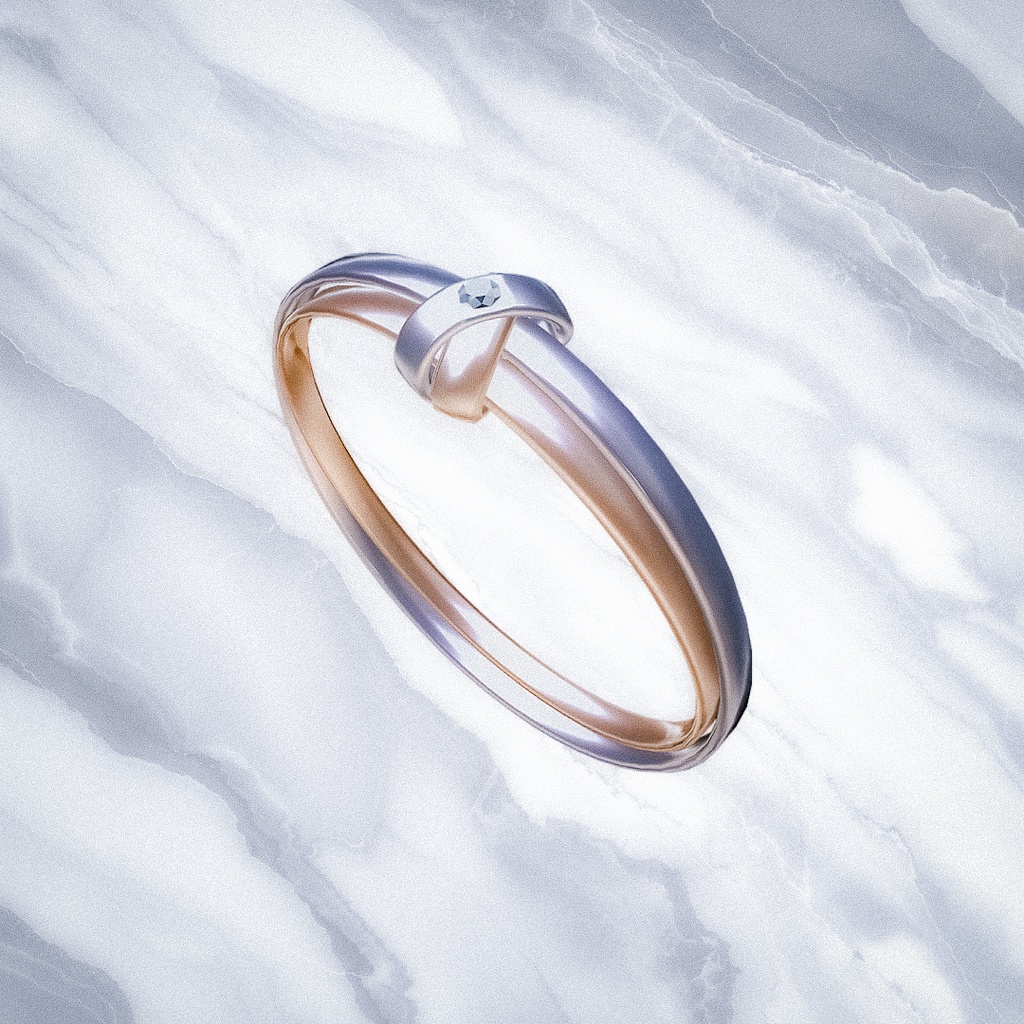 Knot Ring 01 | ジェムノットリング