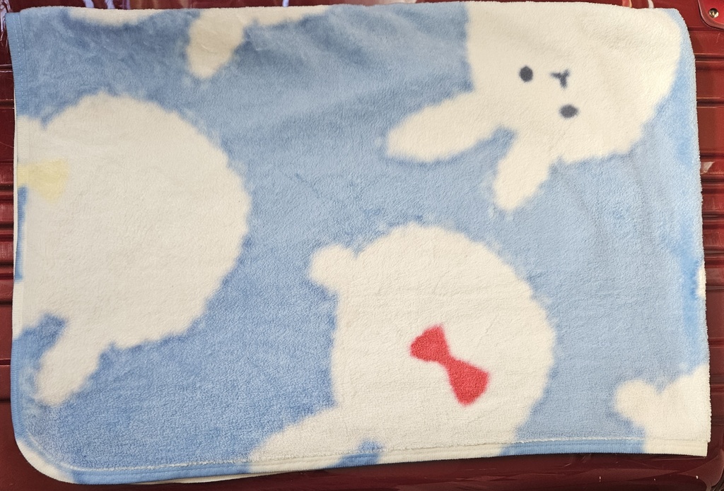 うさぎのおもちちゃんブランケット
