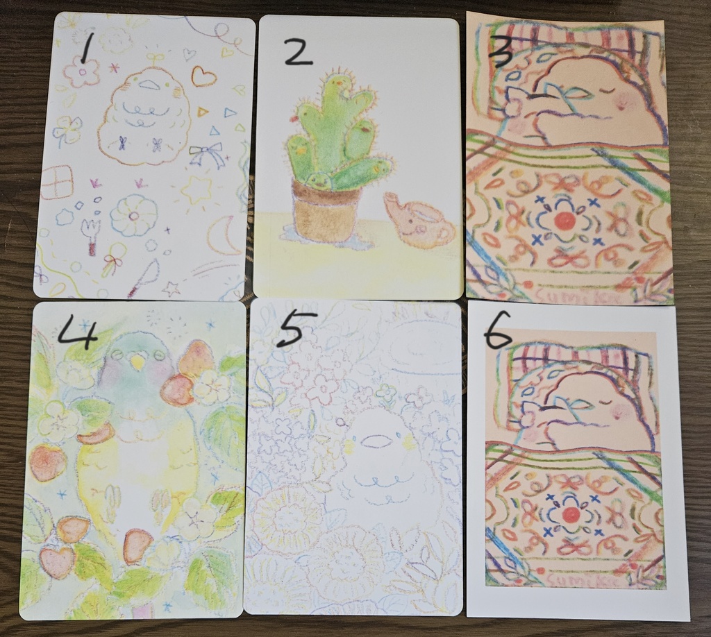 季節のポストカード