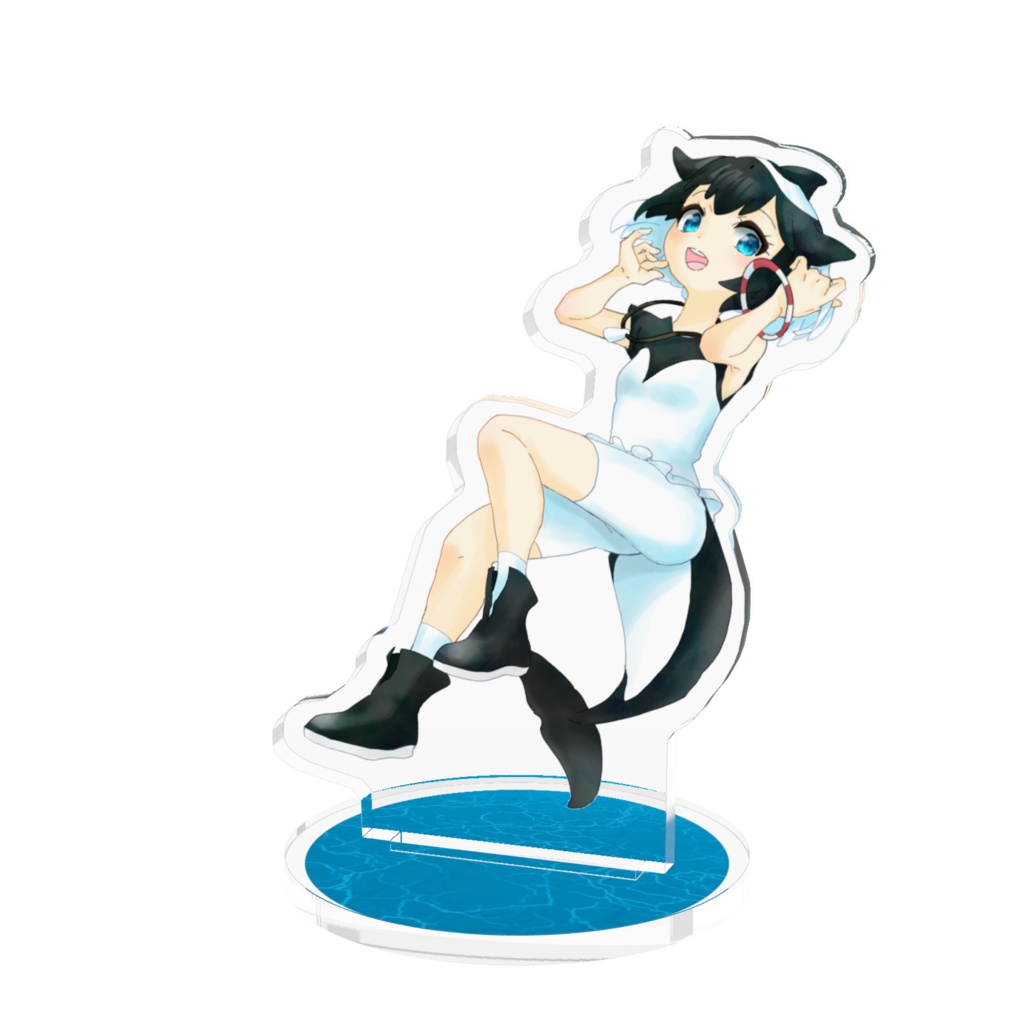 イロワケイルカちゃんアクスタ