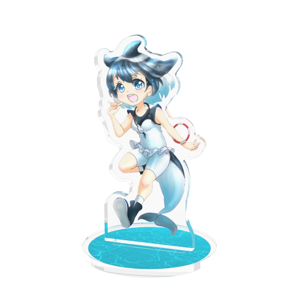 イロワケイルカちゃんアクスタ