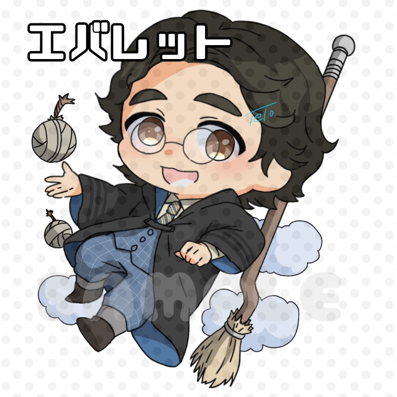 【エバレット】アクリルキーホルダー