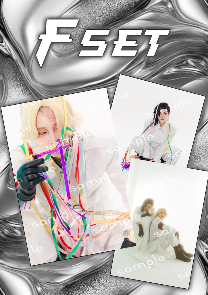 【F】イヌコココスプレポストカード3枚