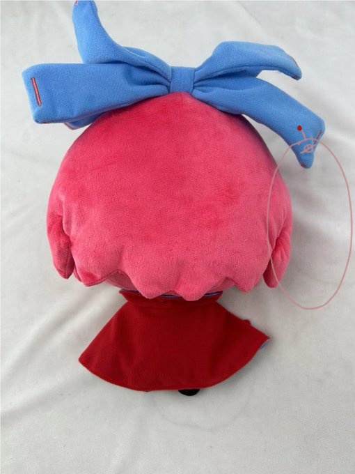 東方ペタペタぬいぐるみ イスさんの草の根シリーズ 赤蛮奇ちゃん&ヘッドちゃんセット