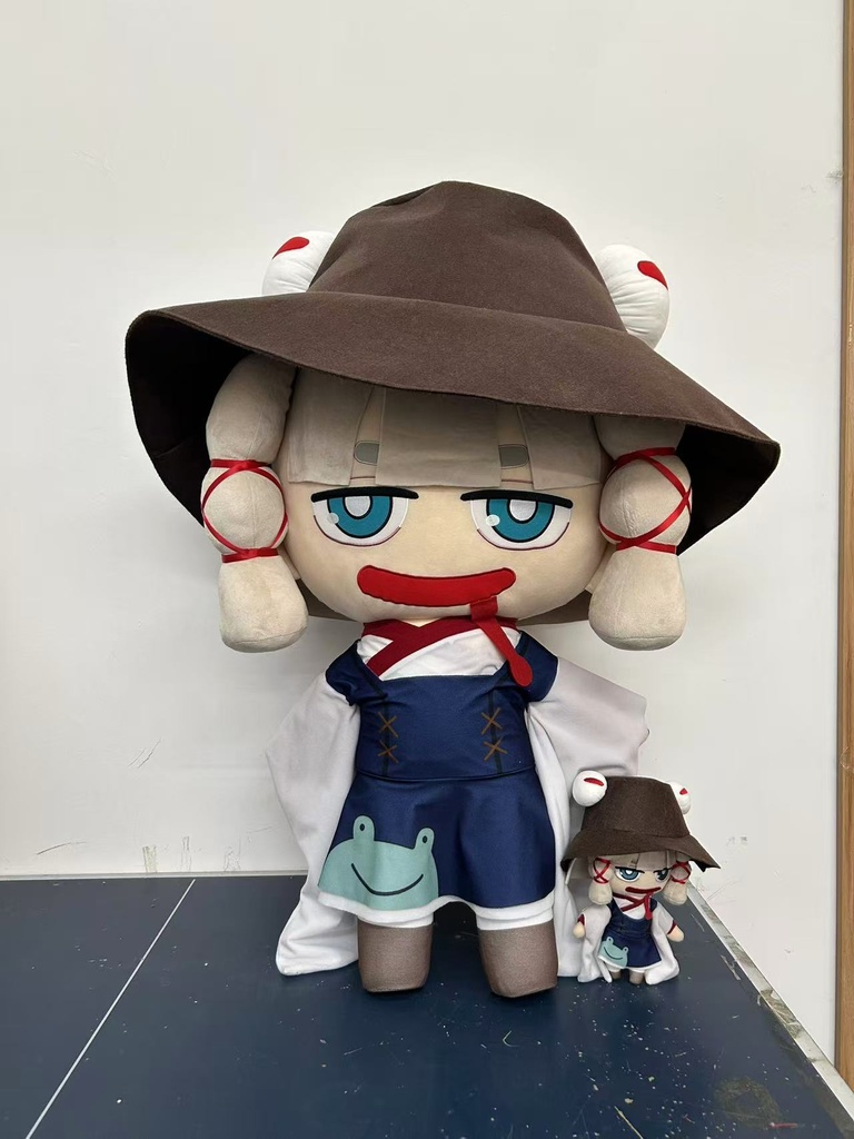 国内発送 東方ペタペタぬいぐるみ ゾウノセさんの洩矢諏訪子サイズ100センチ