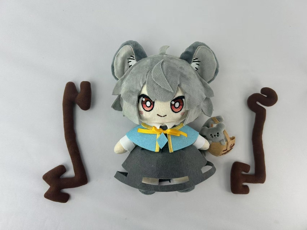 東方ペタペタぬいぐるみ25センチ まめ助さんのナズーリン