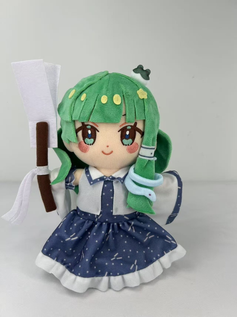 東方ペタペタぬいぐるみサイズ25センチ もずくずさんの霊夢さん、早苗さん 単品販売 セット販売