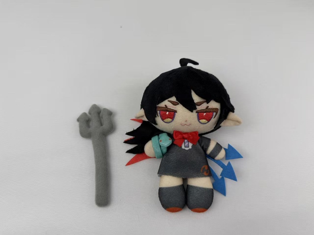 東方ぺたぺた　山崎つくねさんのぬえちゃんぬいぐるみ15センチ