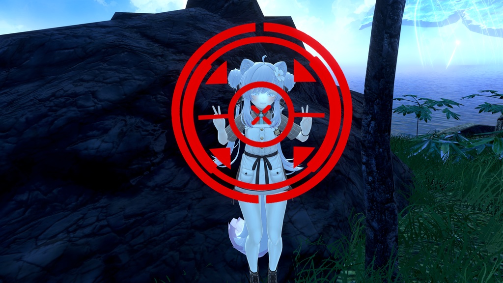 【VRChat】某ゲーム風ターゲットマーカー【無料】