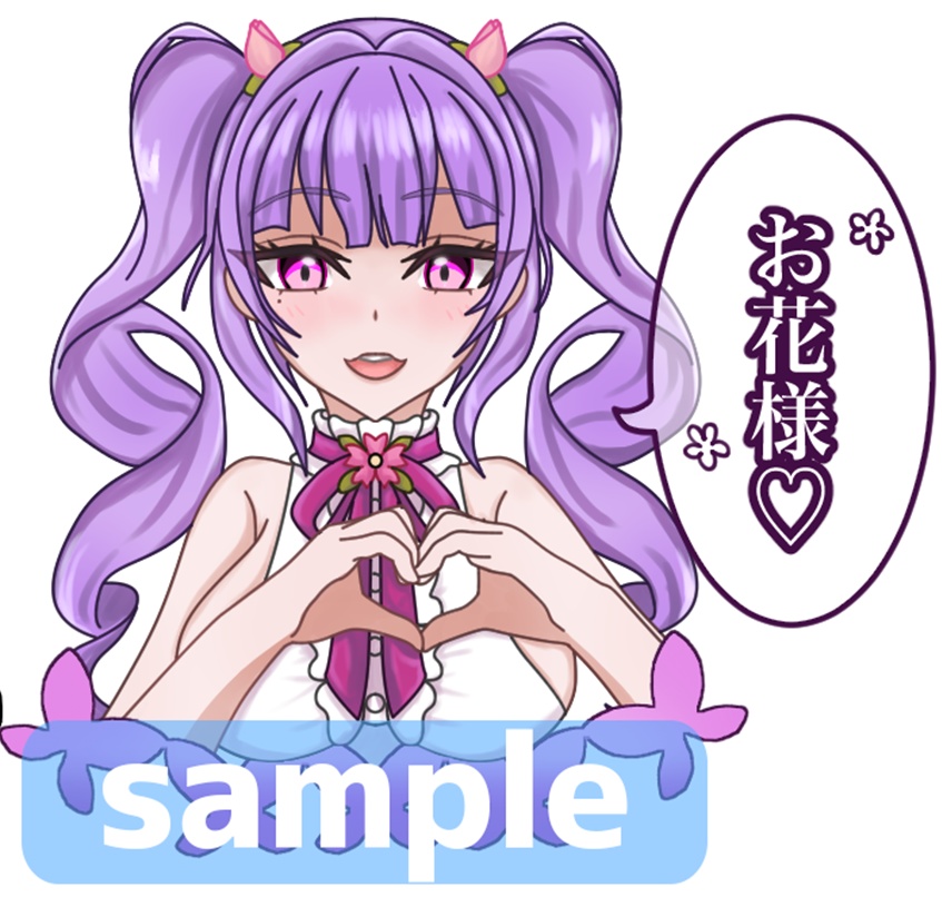 指揮官呼び掛けアクキー　フローラVer（等身）アクリルキーホルダー