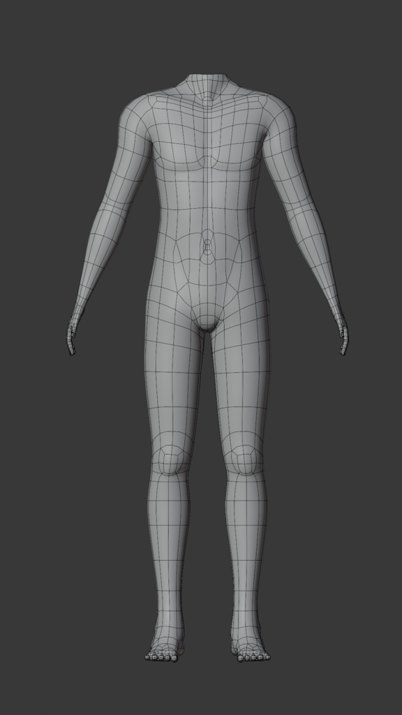 Male Base Mesh