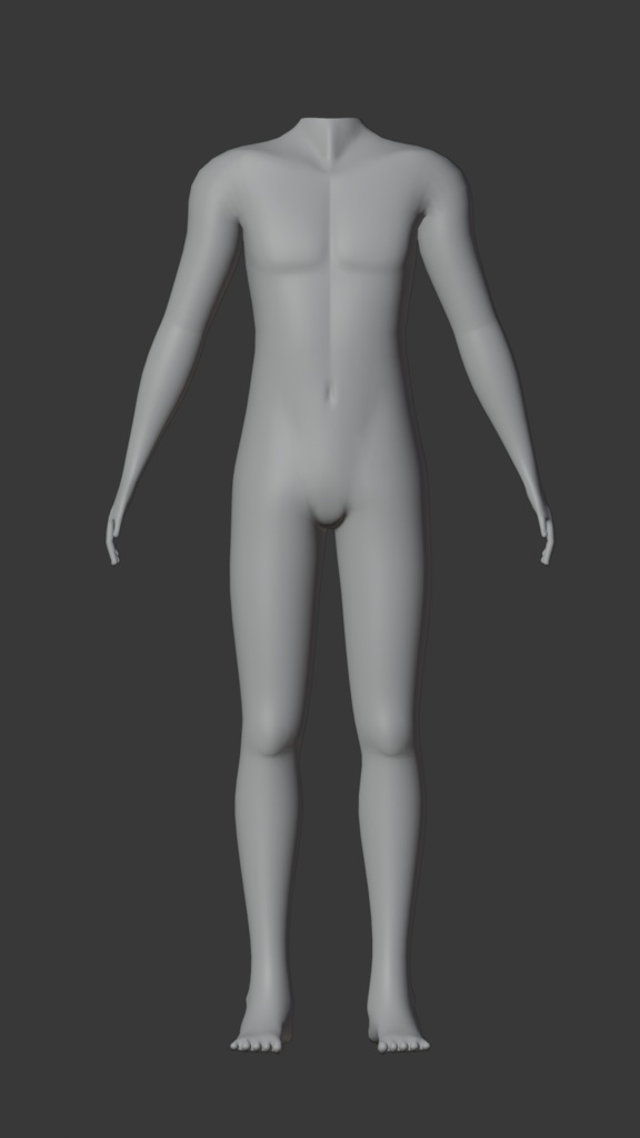 Male Base Mesh