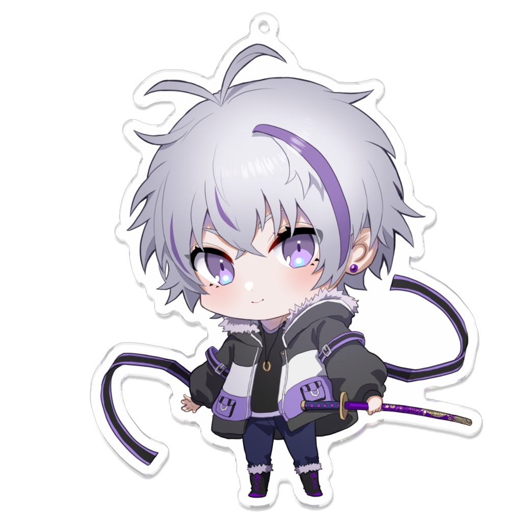 藤色少年アクキー