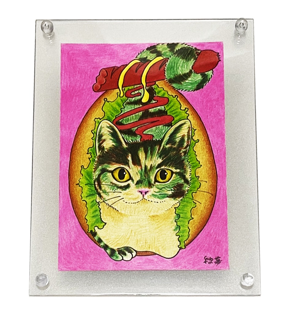 ホットキャットの原画ハガキ
