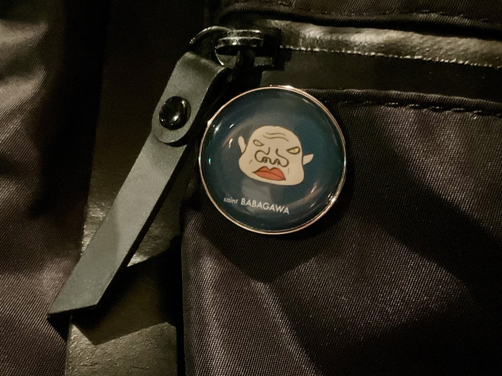 ババガワさんピンバッジ