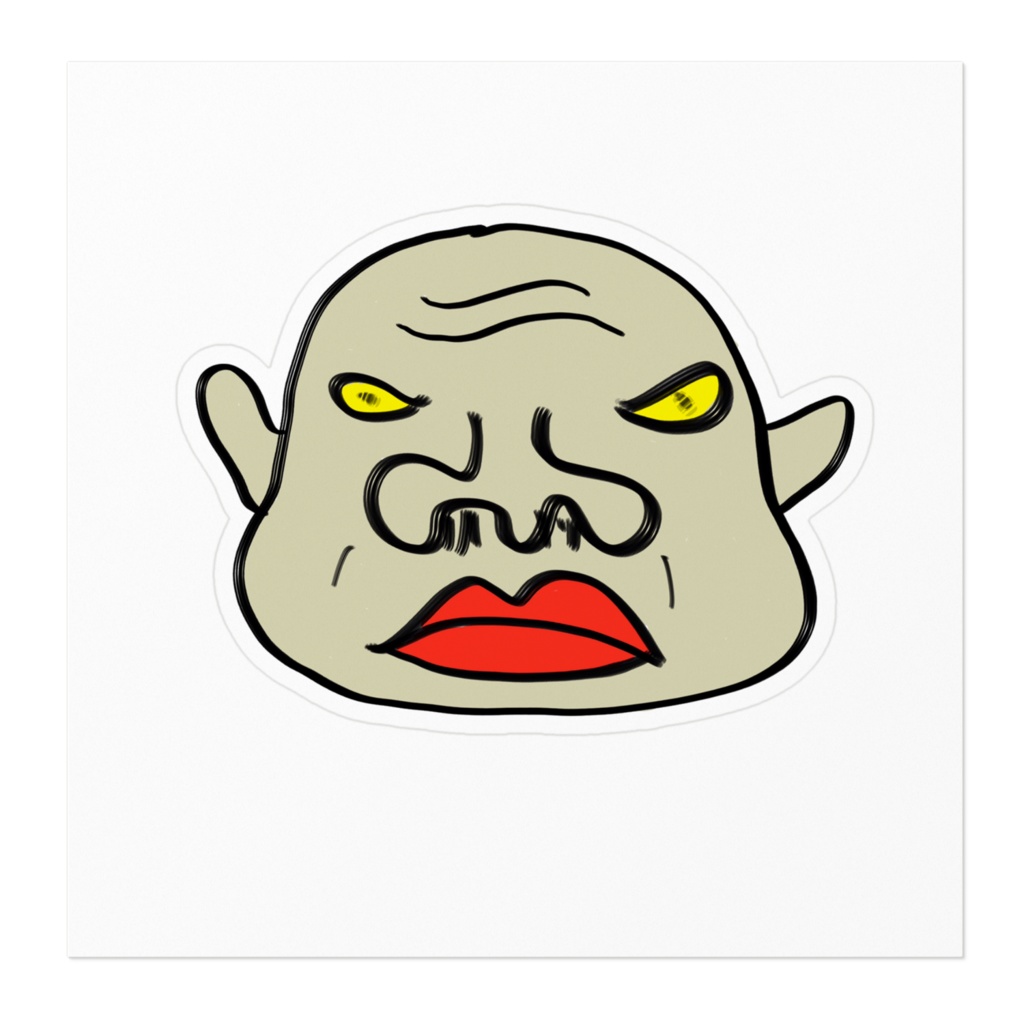 ババガワさんステッカー