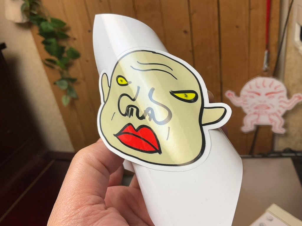 ババガワさんステッカー