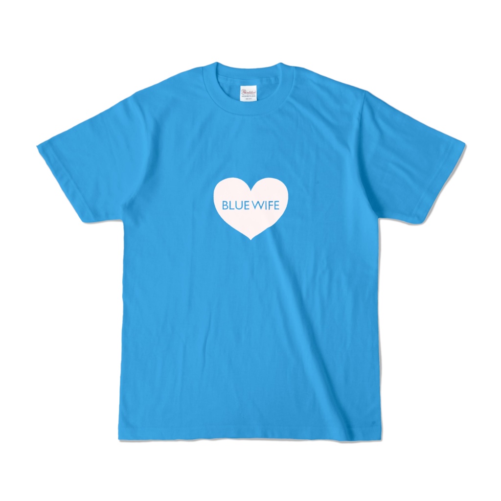 BLUE WIFE Tシャツ (BLUE地)