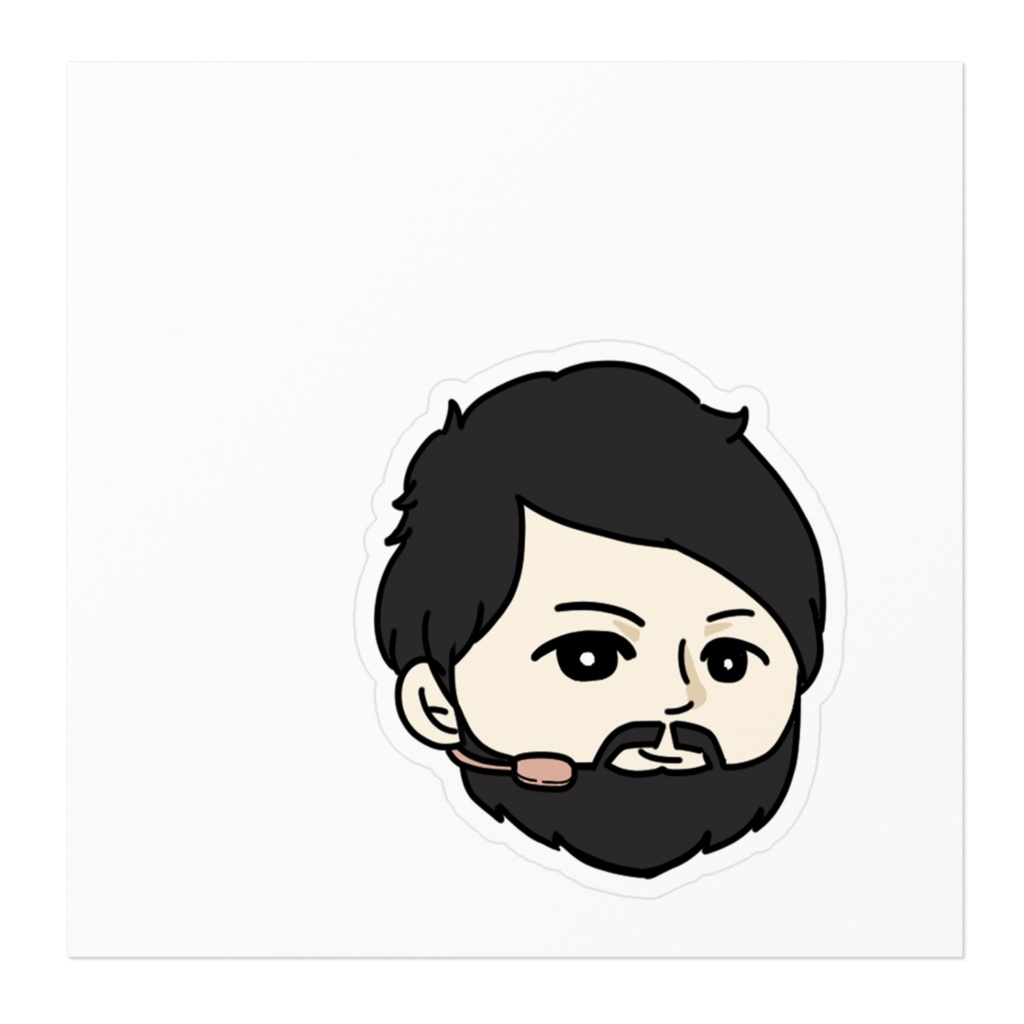 【まんがたり】キーファーさんステッカー