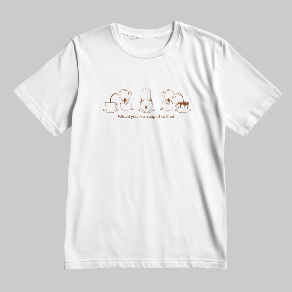 ❄️コーヒーシマエナガTシャツ❄️