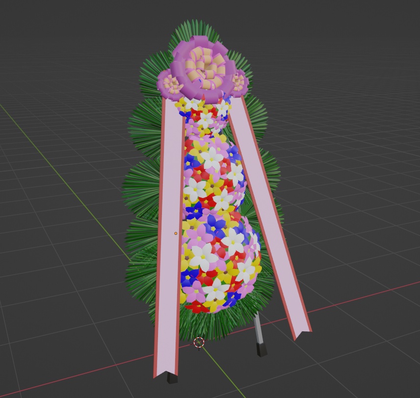 화환 | 韓国式花輪 | Korean style wreath