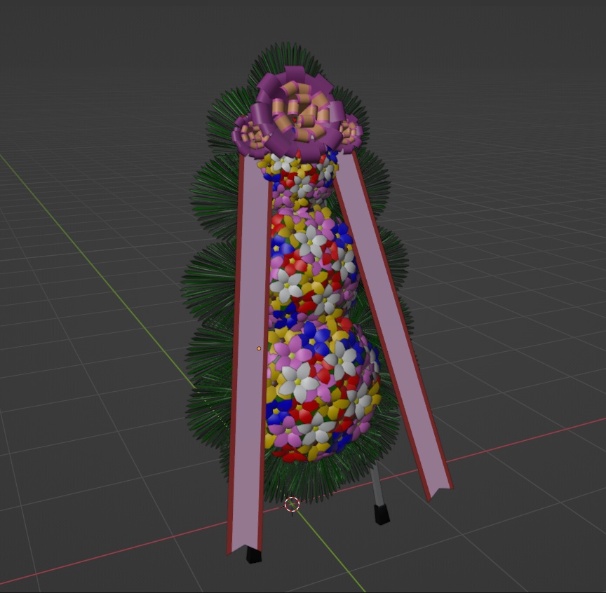 화환 | 韓国式花輪 | Korean style wreath